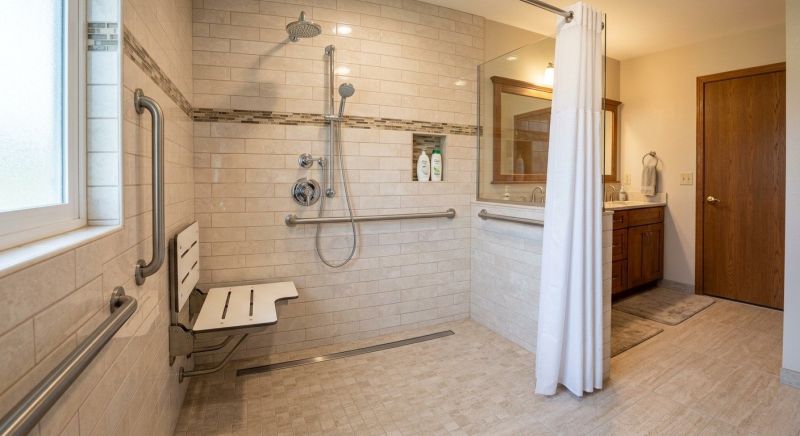 Handicap Shower Installation in Portland, ME