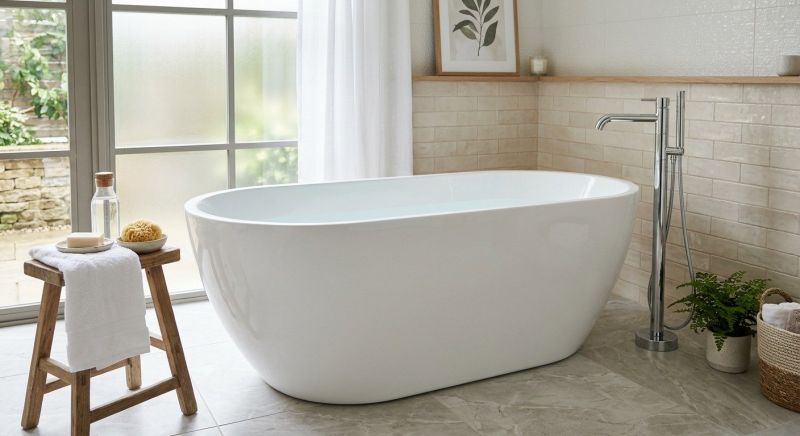 Freestanding Tub Installation in Doylestown, PA
