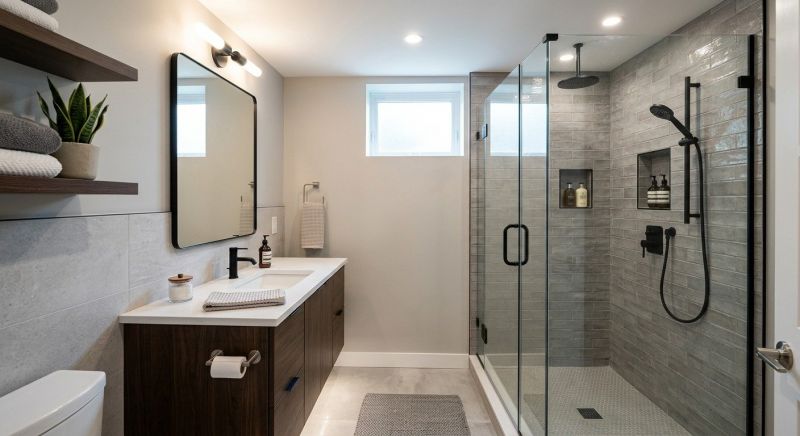Granite Shower Installation in Norwalk, CT